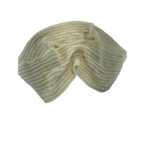 Minicci‎ Ivory Knit Infinity Scarf Sequin Details Women's Fashion Accessory